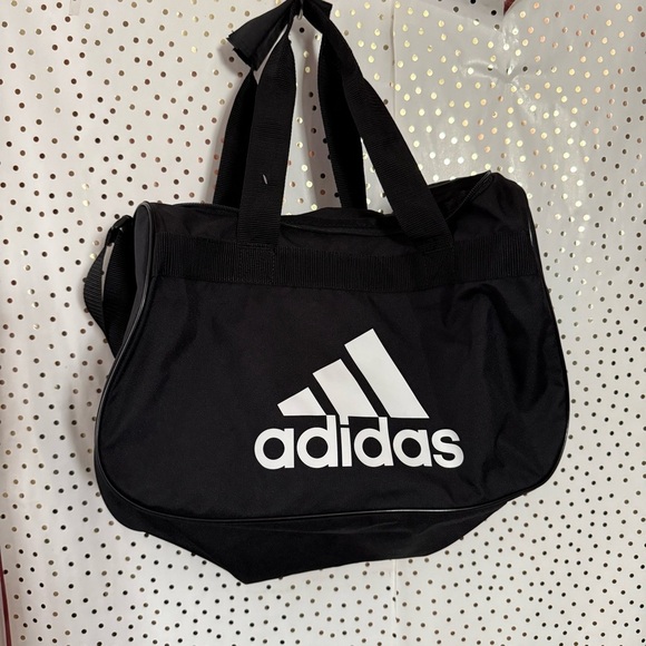 adidas Handbags - Adidas Black and White Sports Bag